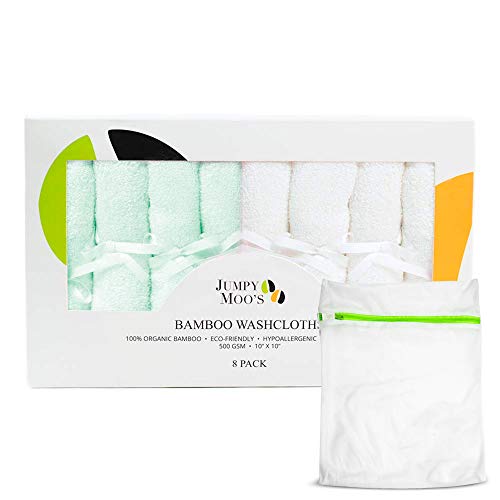 Toalhitas Jumpy Moo's Bamboo (Recondicionado Como Novo) Jumpy Moo's Inc. - Toalhas de banho e panos de limpeza - toalhita, bamboo, recondicionado