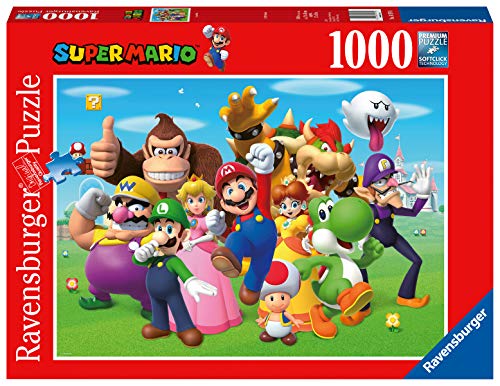 Puzzle RAVENSBURGER IBERICA Super Mario (Idade Mínima: 12 Anos - 1000 Peças) Ravensburger - Quebra-cabeças - super mario, cartão, 1000 peças, idade mínima 12