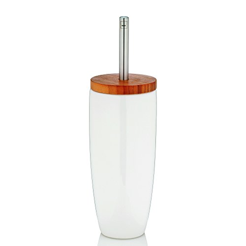 Suporte para Escovas de Dentes e Pasta de Dente KELA 20960 kela - Escovas e suportes de vaso sanitário - cerâmica, branco, 3,75 mm, 11,5 cm