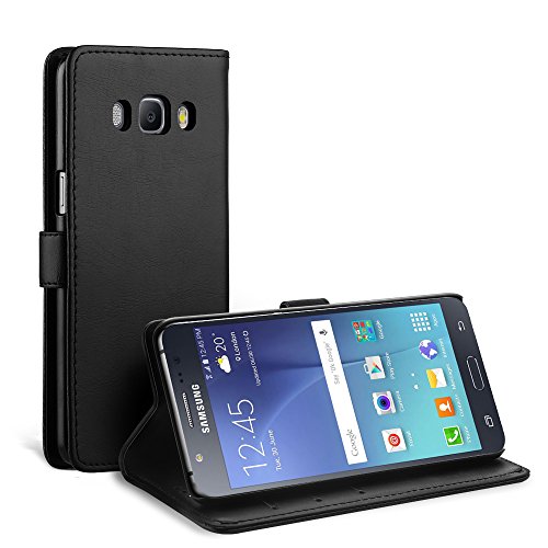 Capa Samsung Galaxy J5 2016 SIMPEAK Pele Preto Simpeak - Peças de reposição para telemóveis - samsung galaxy j5 2016, simpeak, preto