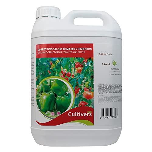 Cultivers Calciolíquido Tomate e Pimenta 5L CULTIVERS - Adubos - tomate, pimenta, calcio líquido, resistência