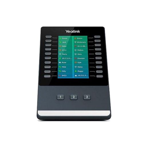 Acessório para telefone VoIP YEALINK EXP50 Yealink - Acessórios para telefone - expansão, yealink, preto, cinzento, 60 teclas