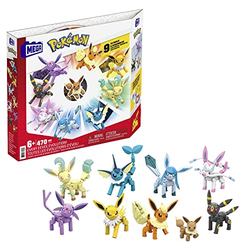 Construção MEGA CONSTRUX Evolutions Eevee 
Marca:
Mega Bloks
 - Brinquedos de conjunto de construção - construção, mega construx, evolutions, eevee, vaporeon, espeon