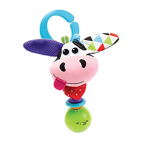 Brinquedo Musical YOOKIDOO Shake Me Rattle Cow Yookidoo - Chocalhos - brinquedo musical, yookidoo, shake me, rattle cow, capacidades auditivas, bebés