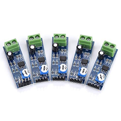 Amplificador de Áudio OUMEFAR EK1236 L1P8 Oumefar - Áudio - lm386, ganho 200x, luz indicadora, resistência ajustável