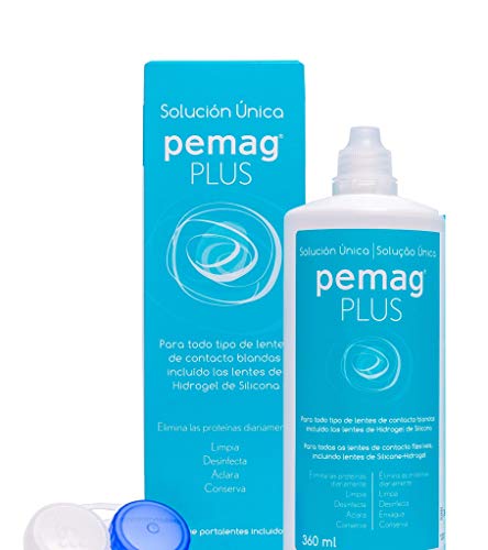 Pemag Plus 360Ml 1 Unidade(S) (Recondicionado Como Novo) Pemag Plus - Solução para lentes de contato - 360ml, recondicionado
