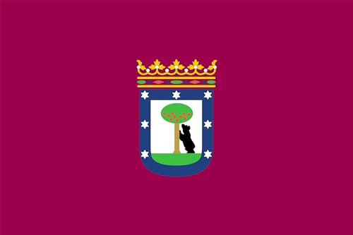 Bandeira DURABOL Cidade De Madrid (150x90cm) Durabol - Bandeiras e cataventos - bandeira, durabol, cidade de madrid, 150x90cm
