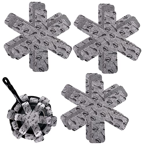 Conjunto de 9 Protetores de Panelas LAICA GMBH 1007 MXTIMWAN - Cozinha & sala de jantar - conjunto, protetores, panelas, laica gmbh 1007