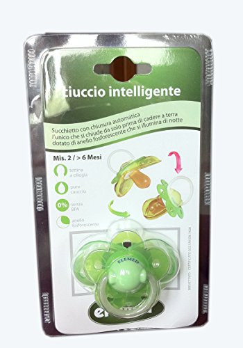 Chupeta Inteligente ELEMED BP-721-2 Rosa Elemed SRL Italy - Chupetas e mordedores - inteligente, silicone, rosa