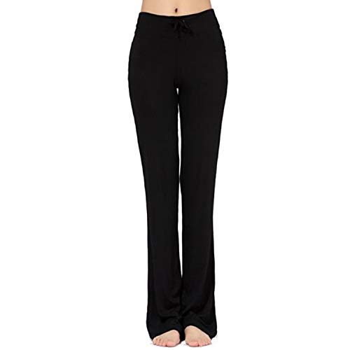 Calças para Mulher MESHIKAIER Preto para Ioga (3XL) MESHIKAIER - Calças - preto, ioga, mulher