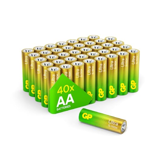 Pilhas NONAKI Gp Ultra Alcalino Lr6 Aa 1.5V (40 Unidades) GP BATTERIES - Baterias de uso geral - aa, 1.5v, alcalino, 40 unidades
