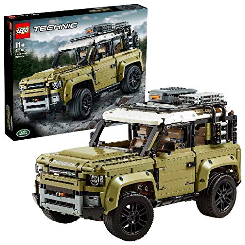 LEGO Technic - Land Rover Defender - 42110 (Idade Mínima: 7) LEGO - Brinquedos de conjunto de construção - LEGO Technic, land rover defender, 7 anos