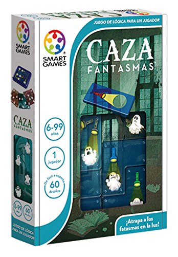 Jogo de Tabuleiro SMARTGAMES 400555 (Idade Mínima Recomendada: 3 anos) Smart Games - Jogos - casafantasmas, 3 anos, 60 desafios
