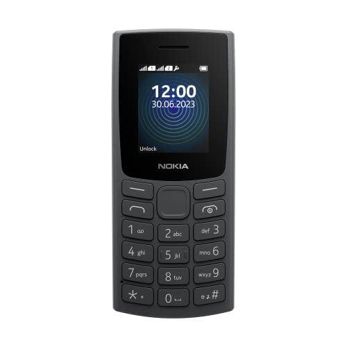 Telemóvel NOKIA 110 (2.4'' - Preto, Cinzento) HMD Global Oy - Telemóveis - 2.4 polegadas, preto, cinzento