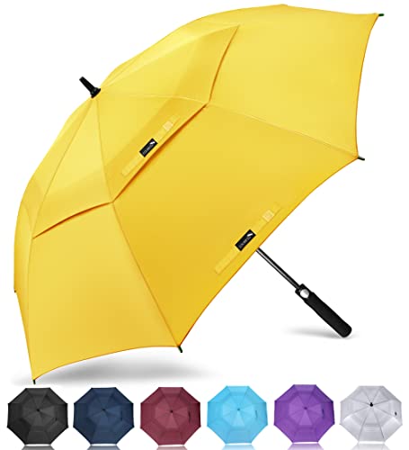 Guarda-Chuva ZOMAKE Golf (Amarelo - Poliéster - 68 x 110 cm) ZOMAKE - Guarda-sóis e guarda-chuvas - poliéster, 68 x 110 cm, amarelo