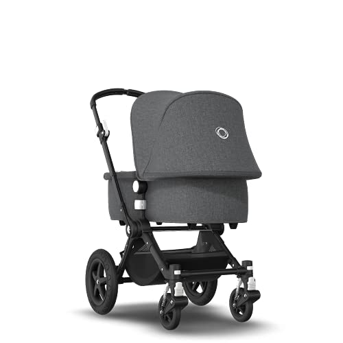 Carrinho de Bebé BUGABOO Cameleon 3 Plus Cinza Bugaboo - Móveis para bebês e crianças pequenas - rotação, rodas 360º, transporte fácil, manobra controlada