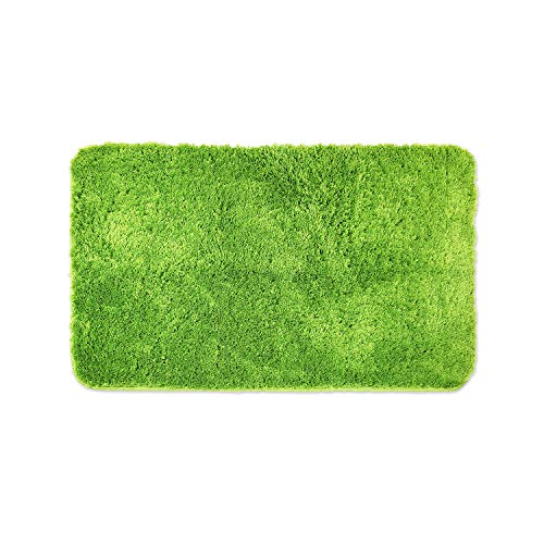 Tapete de Banho GREEN HOME FURNISH (Verde - Espuma - 60x100 cm) Pedrini GmbH - Tapetes de banho - anti-deslizante, espuma, 60x100 cm