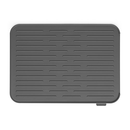 Escorredor BRABANTIA 117442 (Cinzento - Poliuretano) Brabantia - Escorredores de louça e tabuleiros de escorrer - polyurethane, lavável, table top, 33 cm