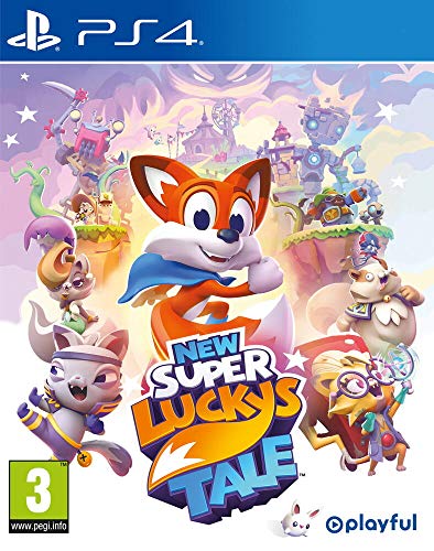 Jogo PS4 New Super Lucky'S Tale (M3 - Maturity Suggested) JUST FOR GAMES - Software de jogos de vídeo - ps4, maturity suggested, lucky, book of times