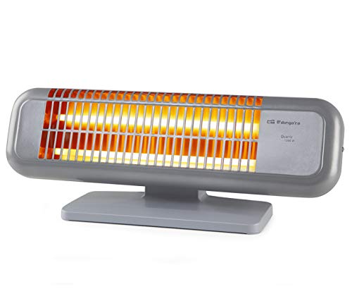 Aquecedor Infravermelhos ORBEGOZO BP 0102 (600-1200 W) Orbegozo - Aquecedores portáteis - 600-1200 W, temperatura regulável, prateado, 53 dB