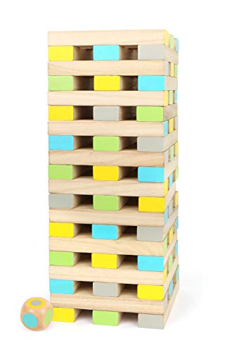 Jogo de tabuleiro SMALL FOOT COMPANY XXL Wobbly Tower (3 anos) Small Foot - Jogos - tabuleiro, habilidade, bola, torre