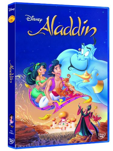 Garrafa de Água ALADDIN (700 ml - Transparente) Disney - Dvds e vídeos - 700 ml, transparente