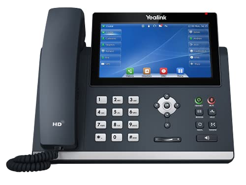 Telefone IP YEALINK T48U 16 Linhas SIP com Ecrã Tátil Yealink - Carregadores de bateria de uso geral - telefone ip, yealink t48u, 16 linhas sip, ecrã tátil, design elegante