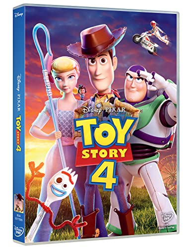 Toy Story 4 (DVD - Espanholo - Edição em Espanhol) WALT DISNEY - Dvds e vídeos - woody, Forky, aventura, saga