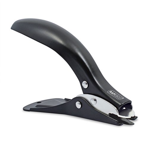Agrafador de Fita RAPESCO 1309 (Preto - 1 peça) Rapesco - Removedores de grampos - preto, metal, ergonômico, agrafador
