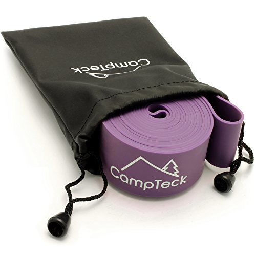 Tira de Elasticidade CAMPTECK Violeta 225 cm CampTeck - Bandas de exercício - elasticidade, 22,5 cm, violeta