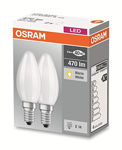 Lâmpada LED OSRAM Classic B (E14 - Branco) Osram - Lâmpadas - led, E14, branco, resistente à água