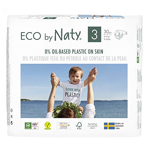 Fraldas ECO BY NATY Eco By Naty Tamanho 3 (180 unidades) NATY - Fraldas - eco, tamanho 3, 180 unidades