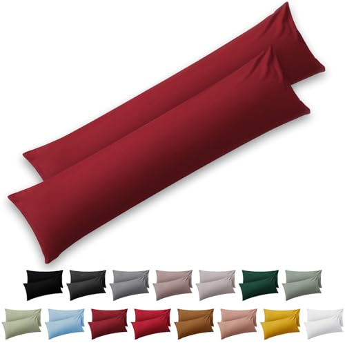 Capa de Almofada BLUMTAL (Algodão - Vermelho) Everbrent - Fronhas e almofadas - microfibra, vermelho, lavável