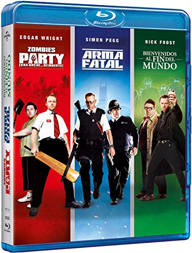 Trilogía de Edgar Wright (Edición en Español) (Blu-ray) UNIVERSAL - Dvds e vídeos - trilogia, edgar wright, blu-ray, espanhol