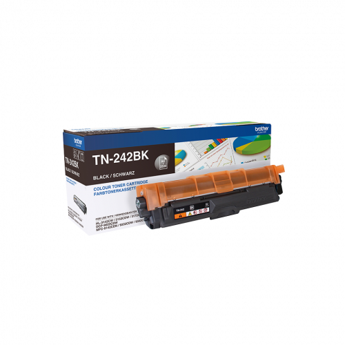 Tóner BROTHER TN-243BK Preto (1 Unidade) Brother - Cartuchos de toner e jato de tinta - laser, preto, 1000 páginas, 650g