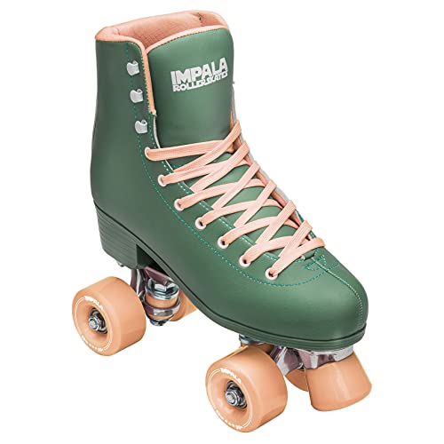 Conjunto de patins desportivos para crianças IMPALA Skate | Azul, Branco (Cadeiras de Rodas) Impala - Equipamento atlético de uso geral - aço, polipropileno, azul, branco