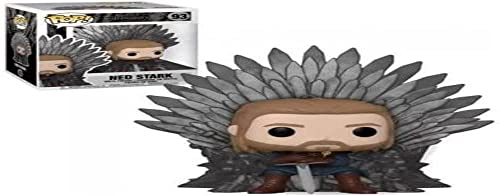 Figura FUNKO POP! Game of Thrones- NED STARK ON THRONE Funko - Brinquedos - ned stark, throne, game of thrones, funko pop