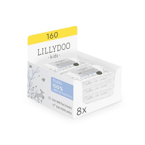 Toalhitas para Limpeza de Mãos 160 Unidades LILLYDOO - Banho e corpo - limpeza, 160 unidades
