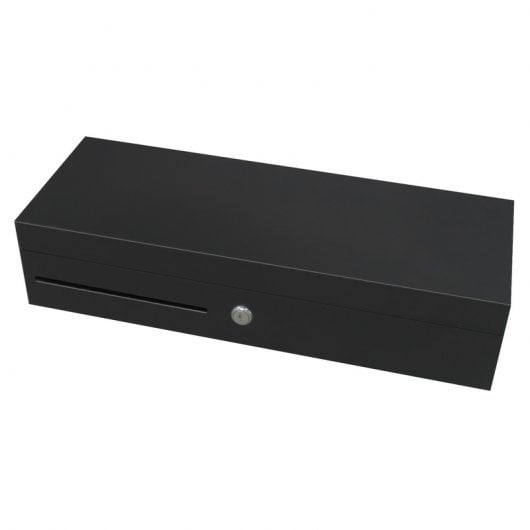 Caixa de Moedas PHOENIX TECHNOLOGIES PHCAJONNEGROVERTI Phoenix - Gavetas e bandejas de dinheiro - 46 x 17 x 10 cm, 2,5 kg, inox, preto