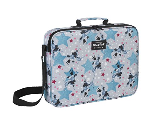 Mala SAFTA Blackfit8 (Universal - 14'' - Preto) Blackfit8 - Acessórios de computador - 14 polegadas, poliéster resistente, corrente para ombro, compartimento interior