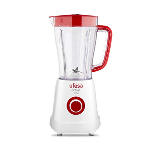 Liquidificador UFESA BS4707 (500 W - 1.5 L) Ufesa - Batedeiras e liquidificadores - 500 W, 1.5 L, aço inoxidável, 2 velocidades