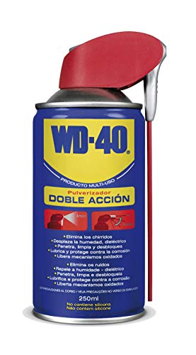 Lubrificante WD40 Spray Pulverizador (250 ml) WD-40 - Lubrificantes - 250 ml, lubrificante, anti-oxidativo, anti-ferrugem