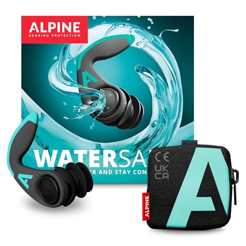 Tampões de Natação ALPINE WATERSAFE PRO Alpine Hearing Protection - Fones de ouvido - tampão, natação, watersafe