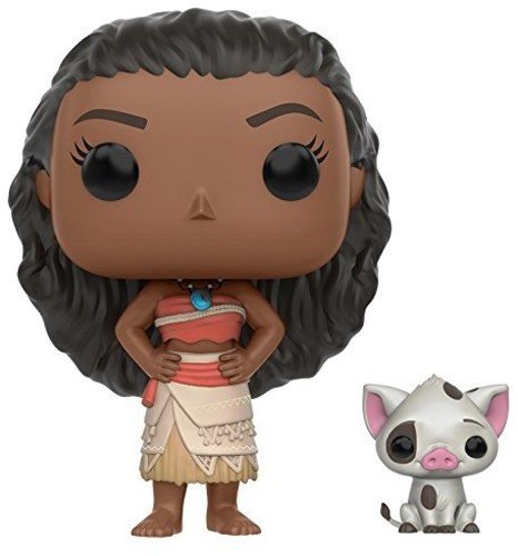 Figura FUNKO Pop! Vinyl: Disney - Moana: Moana and Pua Funko - Brinquedos - funko, vinyl, disney, moana, pua