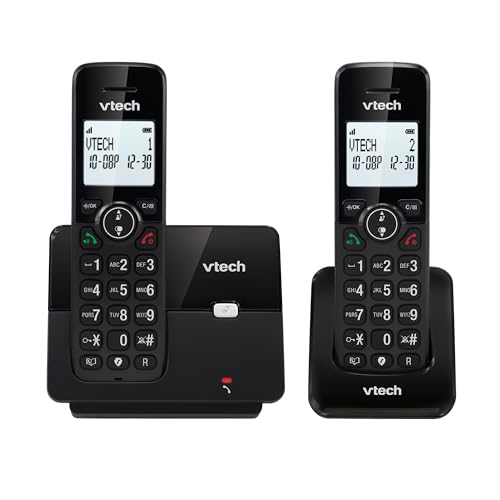 Telefone sem fio VTECH CS2001 (Telefone Sem Fios) VTech - Telemóveis - telefone sem fio, teclas grandes, retroiluminação, bloqueio de chamadas, melodias