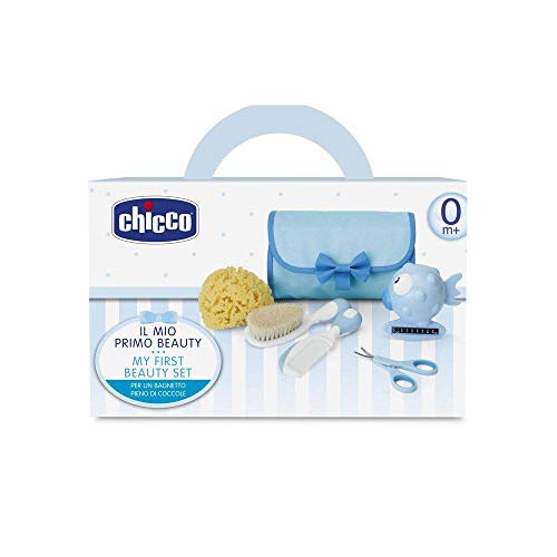 Conjunto de Presente para Bebé CHICCO (Azul - 15 x 13 x 17 cm) Chicco - Kits de saúde e higiene para bebês - conjunto, presente, bebé, azul, chicco
