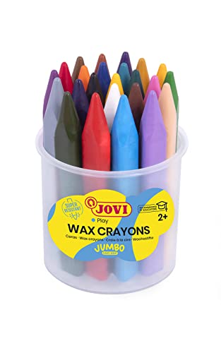 Lápis Triangulares JOVI Jumbo (Multicor - 2.4 x 7.5 cm) Jovi - Material de escritório geral - multicor, 2.4 x 7.5 cm, criativos, infantil