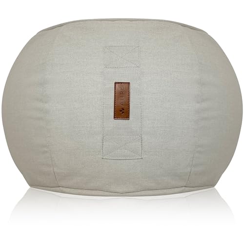 Almofada de Pé AIIRE PUFF (Bege - 40x30x20 cm) Aiire - Pufes - almofada, pé, bege, 40x30x20 cm