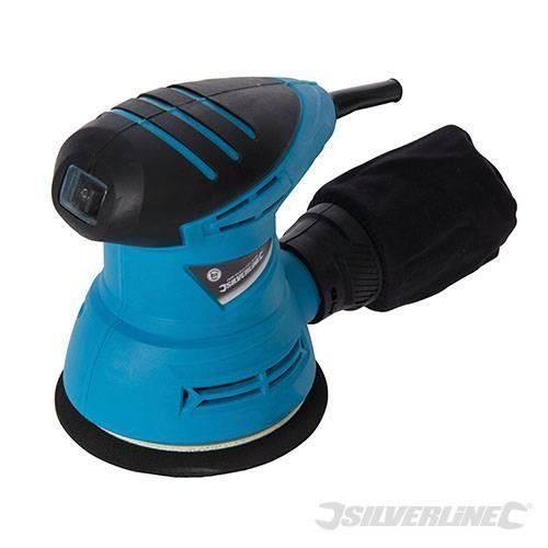 Lixadora Orbital SILVERLINE 870944 (240 W) Silverline - Ferramentas elétricas multifuncionais - orbital, 240 W, 2 polos, 125 mm