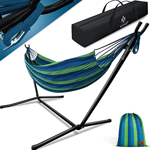 Rede de Baloiço KESSER Lake com Estrutura Dupla KESSER - Móveis de exterior - estrutura dupla, 200 kg, 15 kg, bolsa de transporte